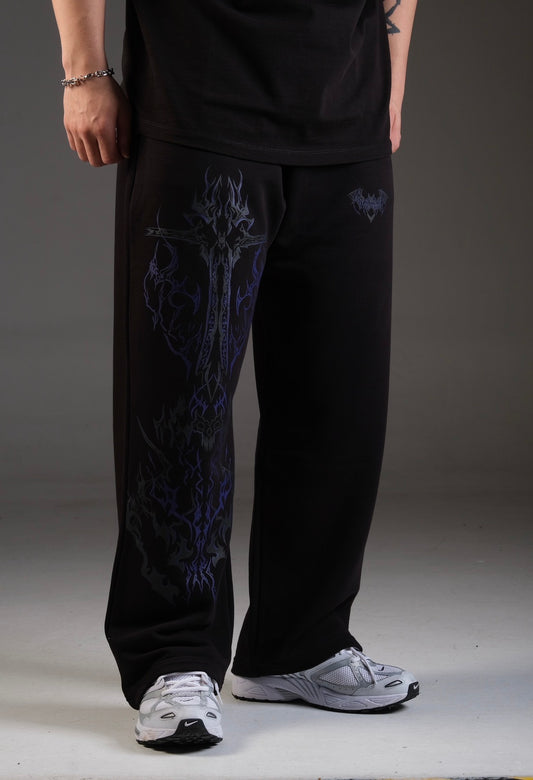 Nocturne Baggy eşofman - Dark Purple