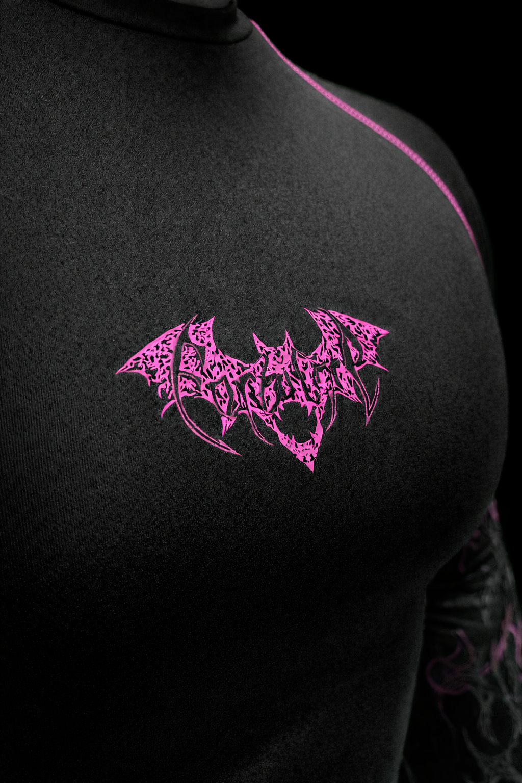 Nocturne Full Body ( uzun kollu) compression Blossom Pink (ÖN SİPARİŞ)