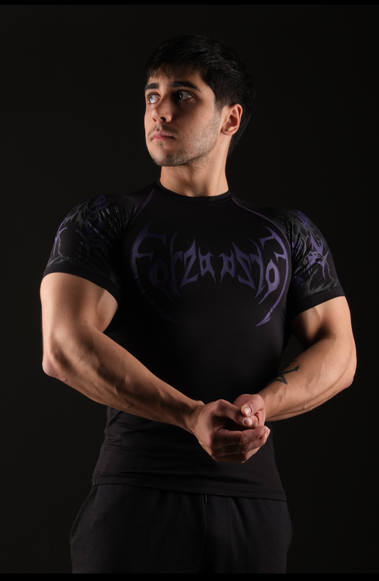 Nocturne compression Purple T-shirt