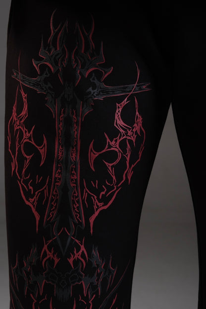 Nocturne Baggy eşofman - Blood Red ( ön sipariş)