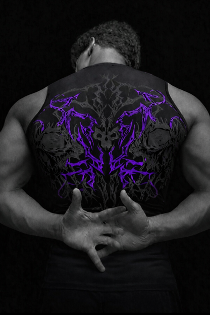 Nocturne Compression Tank (sıfır kollu) compression Dark Purple