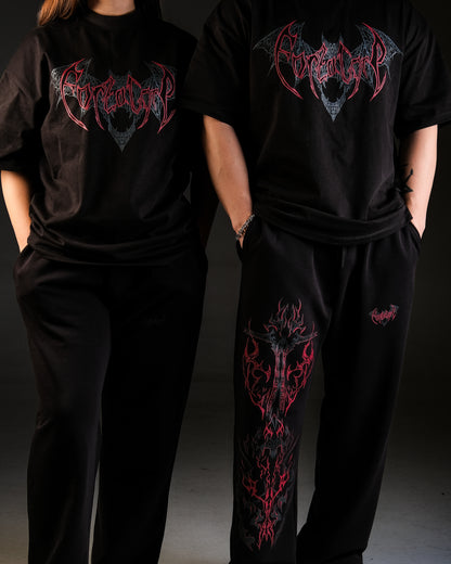 Nocturne Oversize T-Shirt Blood Red (PRE-ORDER)