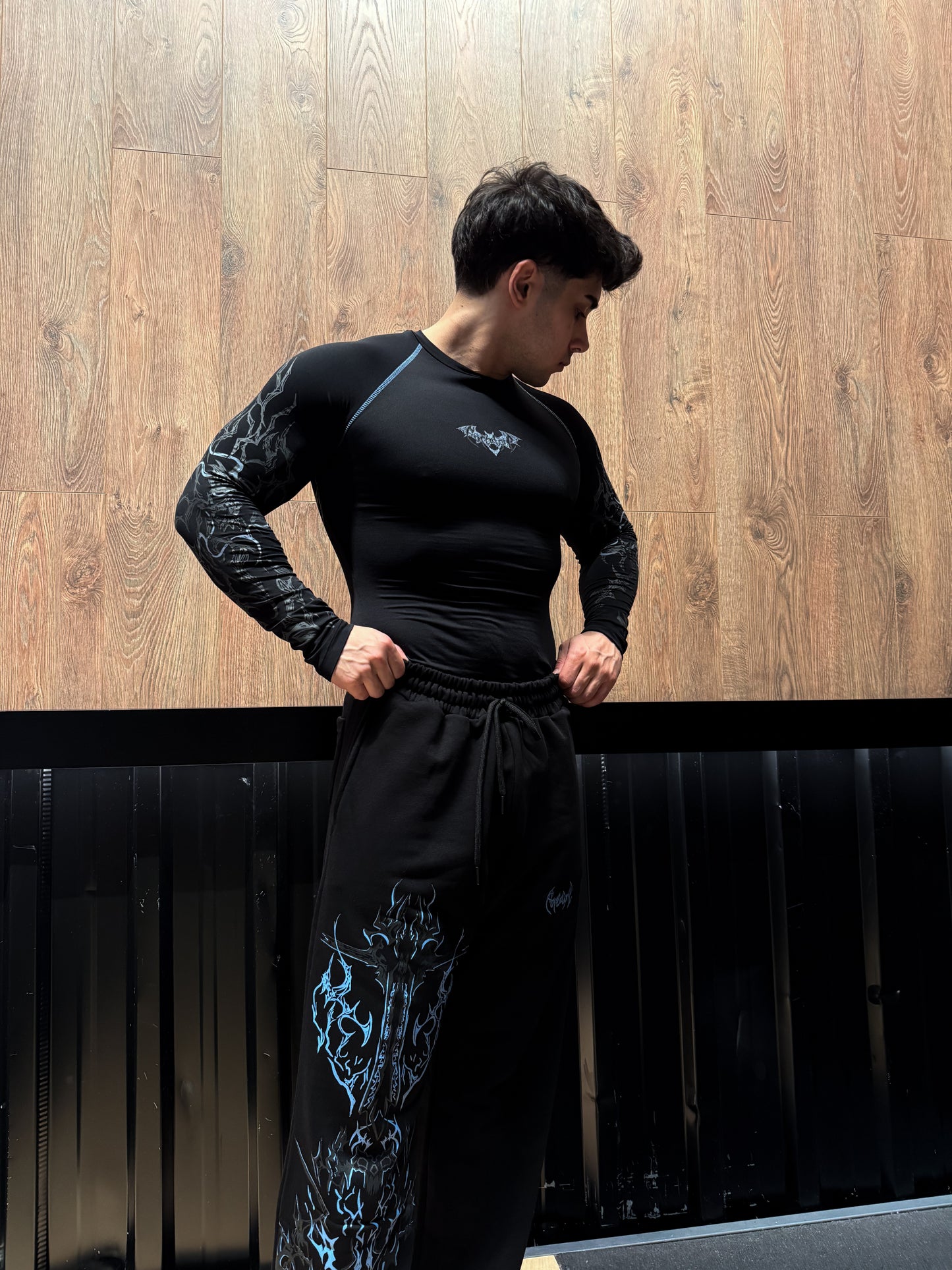 Nocturne Full Body ( uzun kollu) compression Ocean Blue
