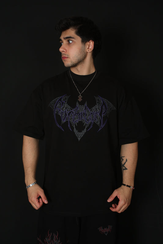 Nocturne Oversize T-Shirt Dark Purple