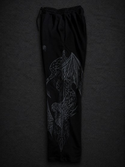 Dragon Baggy Sweatpants [DARKNESS] (ön sipariş)