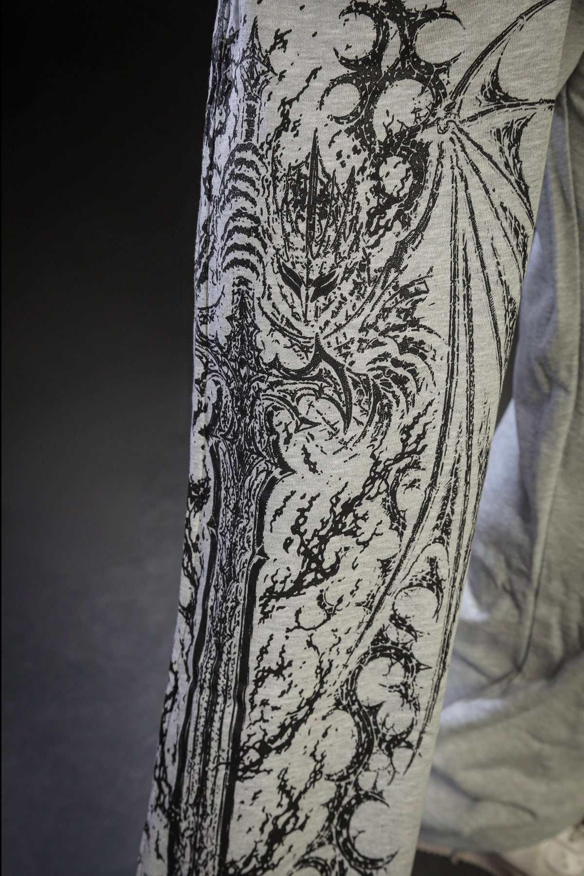 ECLIPSE BAGGY SWEATPANTS [HEATHER GREY]