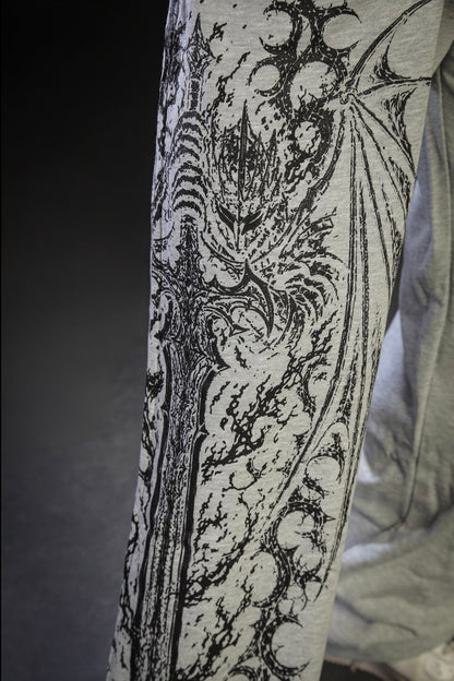 ECLIPSE BAGGY SWEATPANTS [HEATHER GREY]