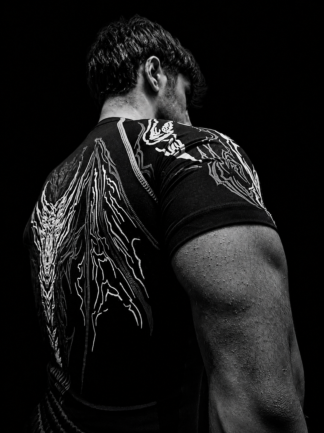 Dragon Short Sleeve Compression [PHANTOM WHITE]