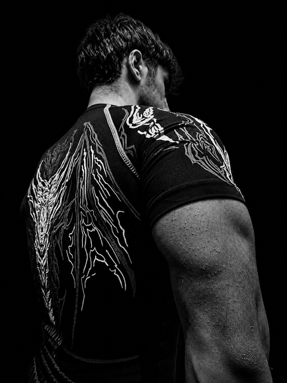 Dragon Short Sleeve Compression [PHANTOM WHITE]