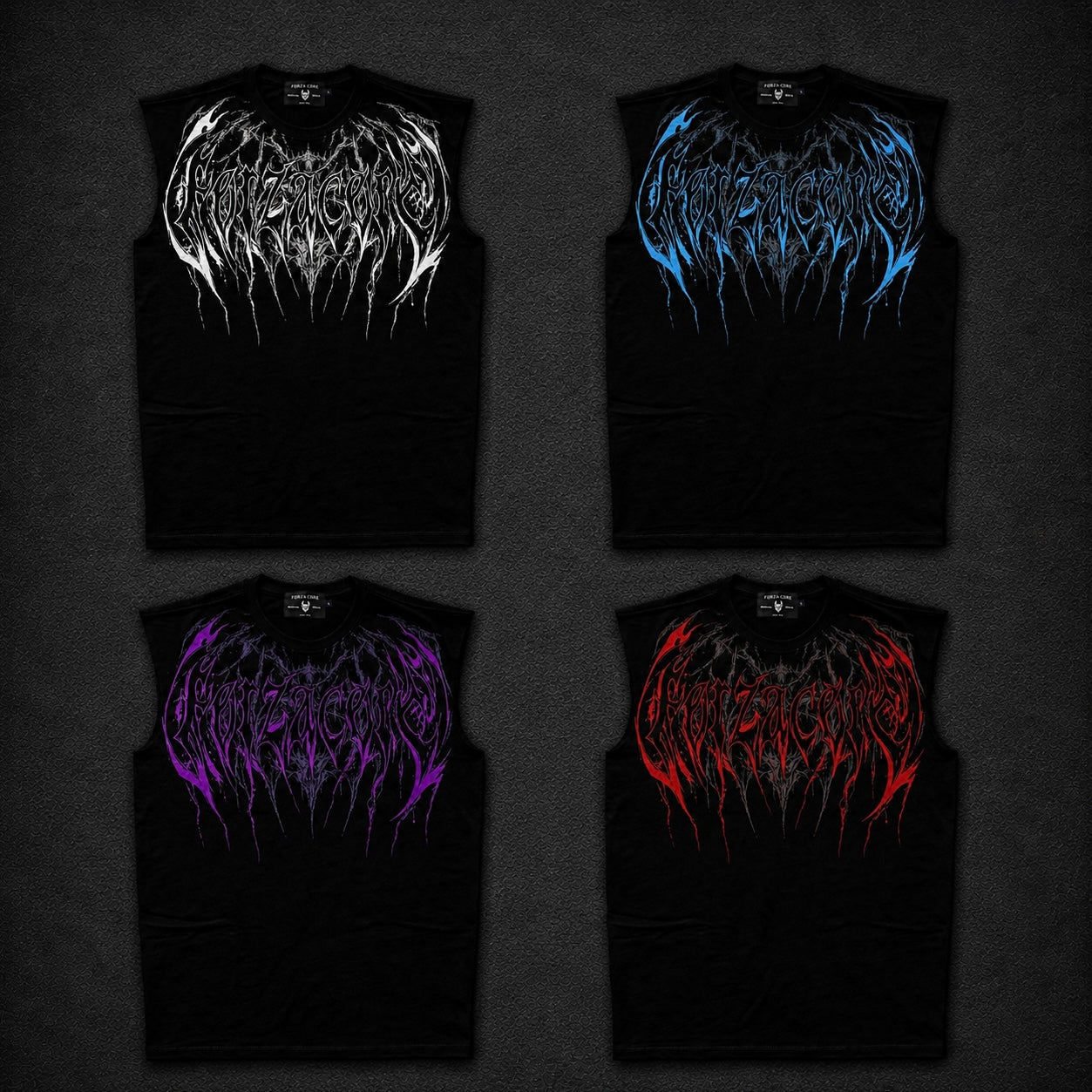 Dragon Oversized Sleeveless T-Shirt  Takım