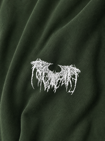 Dragon Baggy Sweatpants [OLIVE GREEN]