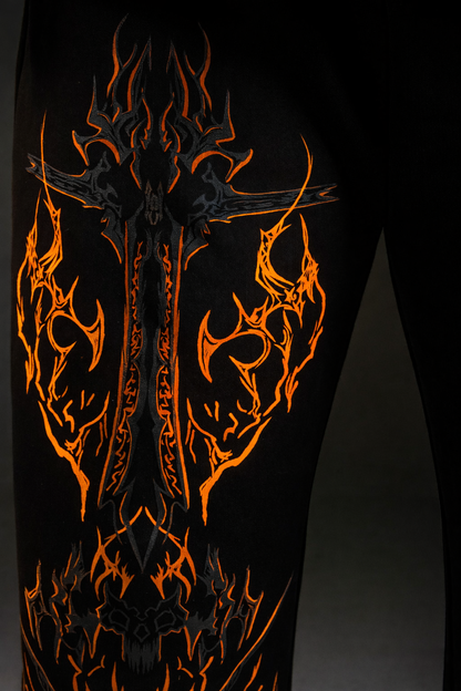 Nocturne Baggy eşofman - INFERNO (ÖN SİPARİŞ)