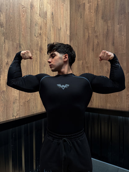 Nocturne Full Body ( uzun kollu) compression Ocean Blue