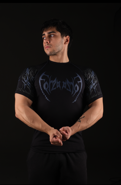 Nocturne compression Ocean Blue T-shirt
