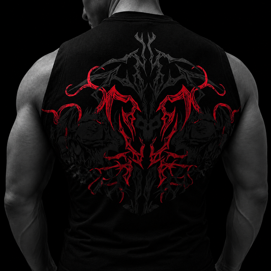 Nocturne Compression Tank [BLOOD RED]