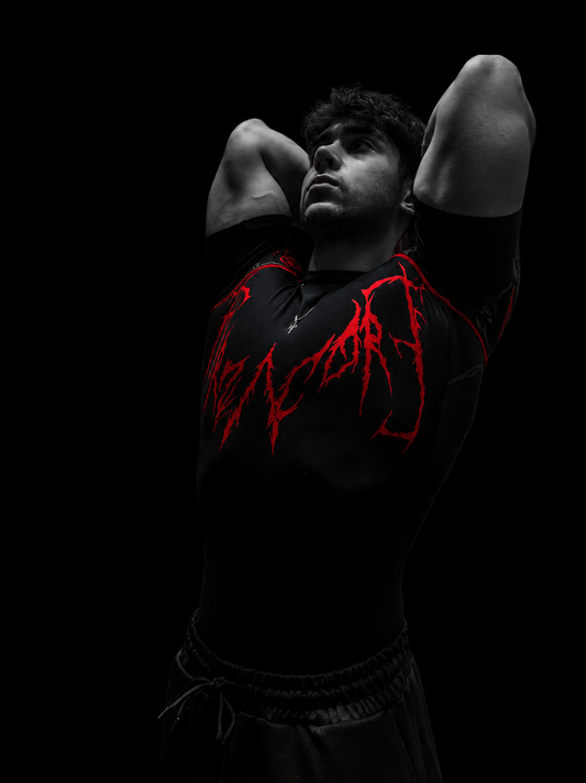 Dragon Short Sleeve Compression [HEAVENLY RED]