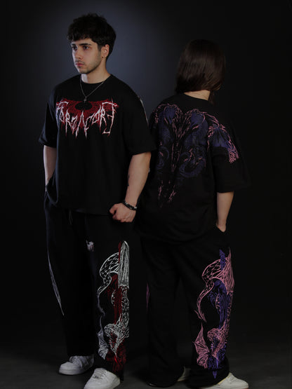 Dragon Oversize T-Shirt [TWILIGHT]