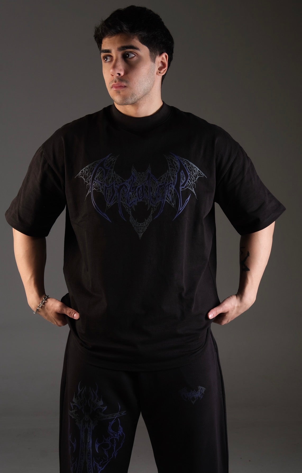 Nocturne Oversize T-Shirt Dark Purple (Ön Sipariş)