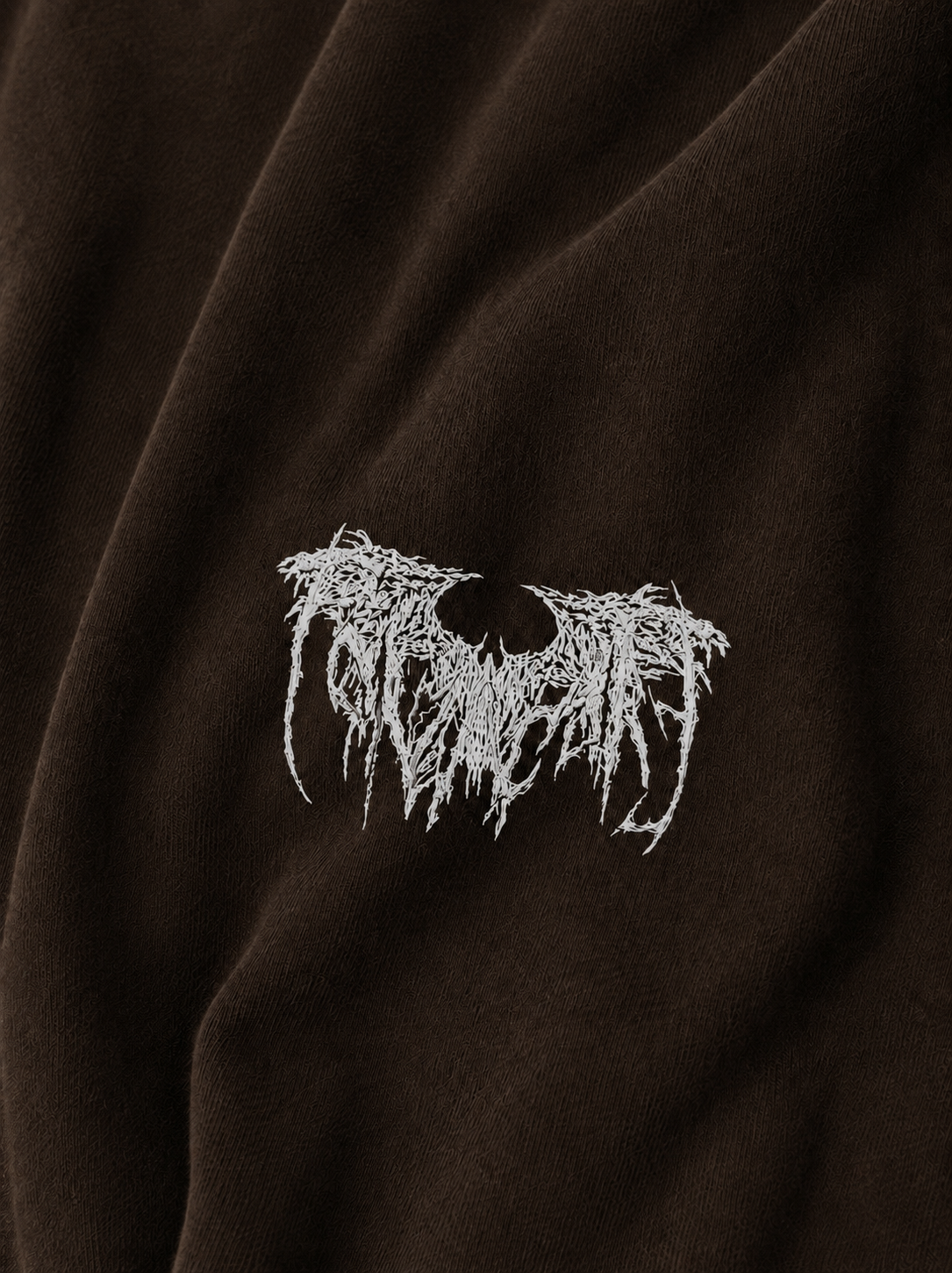 Dragon Baggy Sweatpants [DARK BROWN]