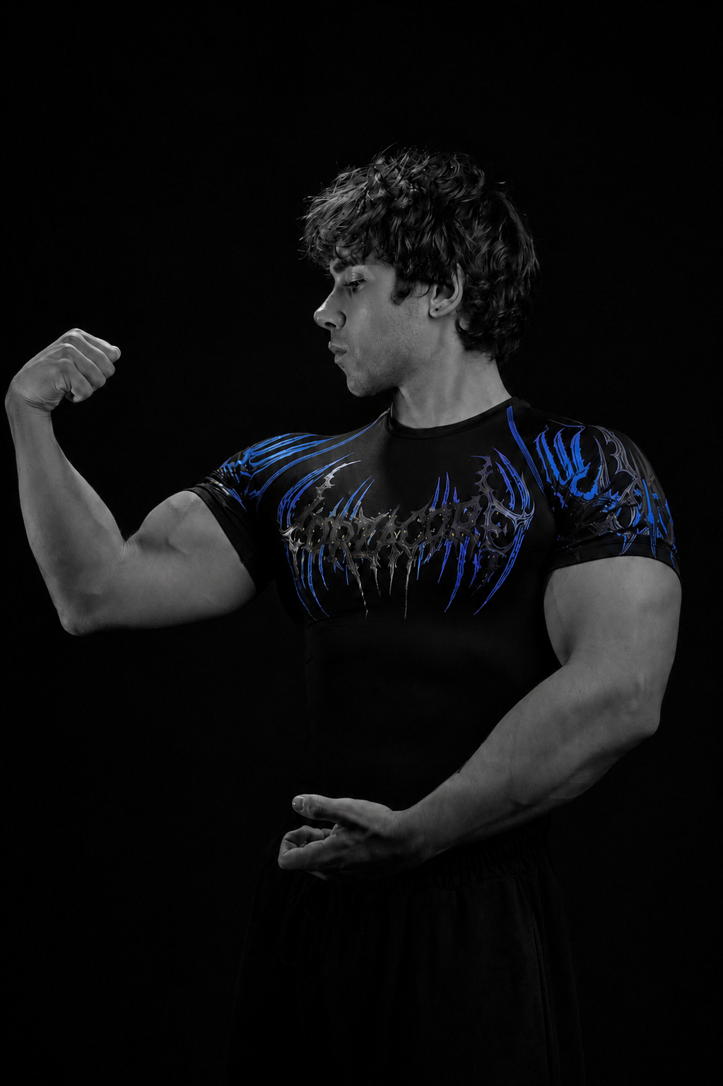 Eclipse shortsleeve Compression [ABYSS BLUE]