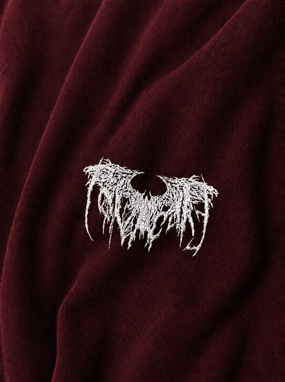 Dragon Baggy Sweatpants [DEEP RED]