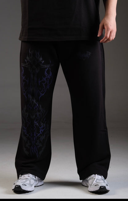 Nocturne Baggy eşofman - Dark Purple (ÖN SİPARİŞ)