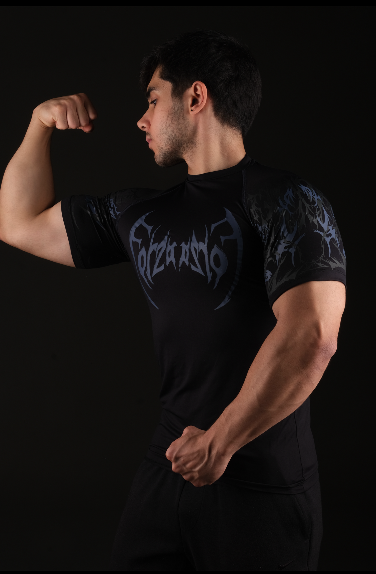 Nocturne compression Ocean Blue T-shirt