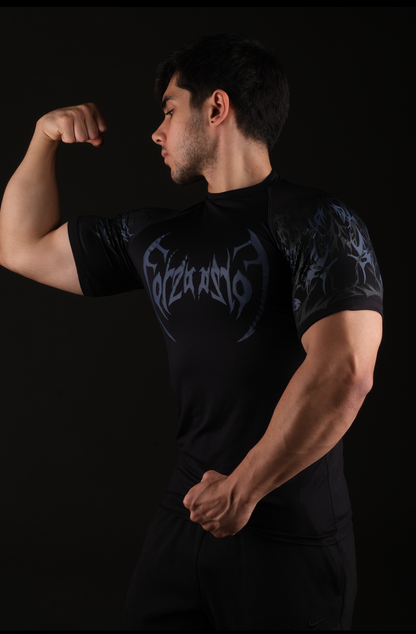 Nocturne compression Ocean Blue T-shirt