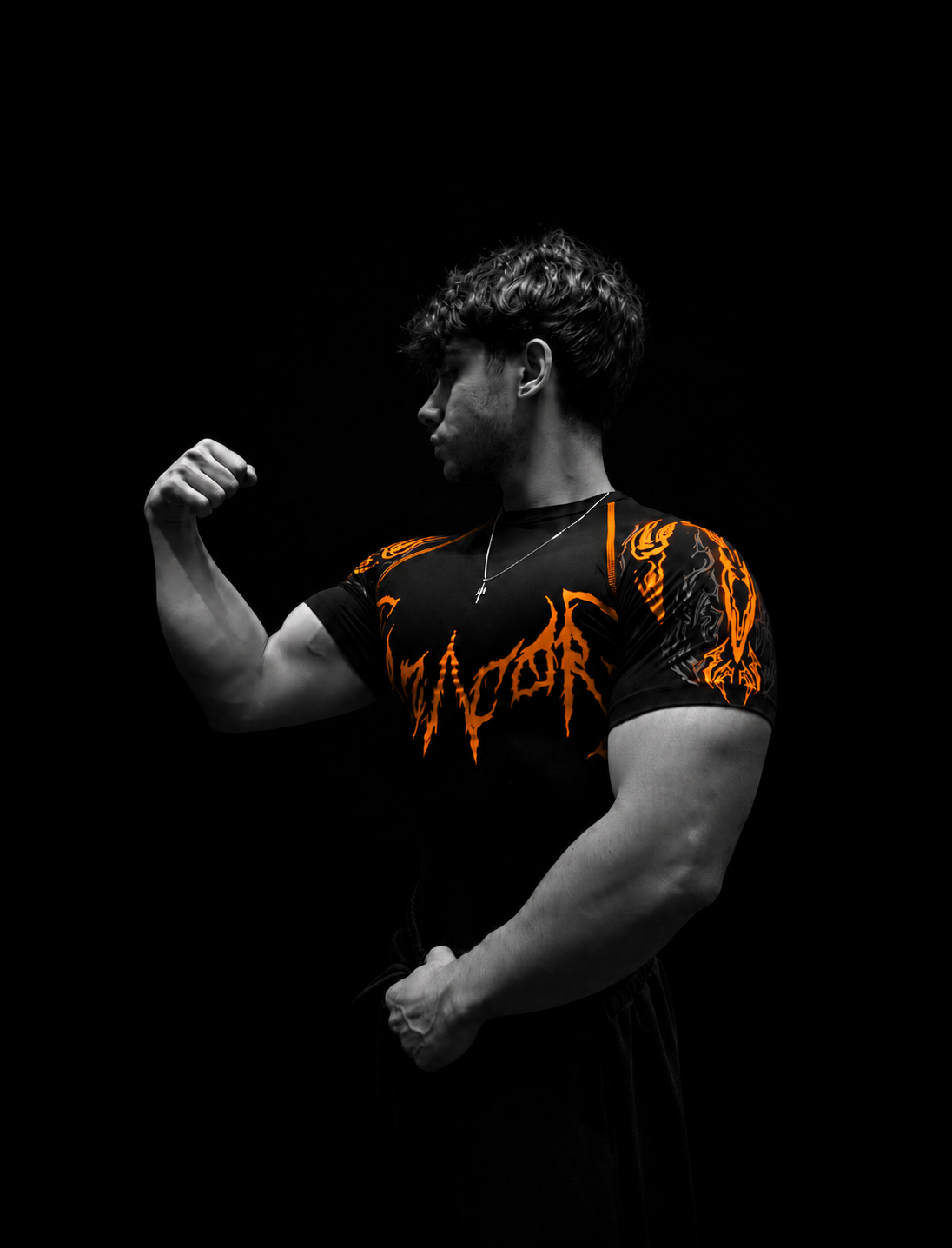 Dragon Short Sleeve Compression [INFERNO]