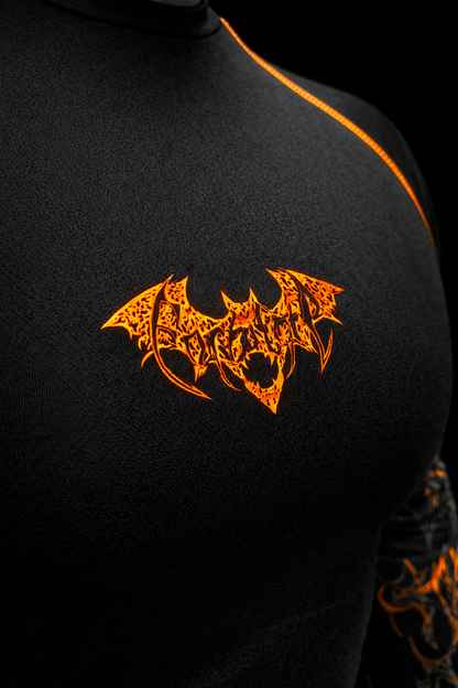 Nocturne Full Body ( uzun kollu) compression Inferno (ÖN SİPARİŞ)