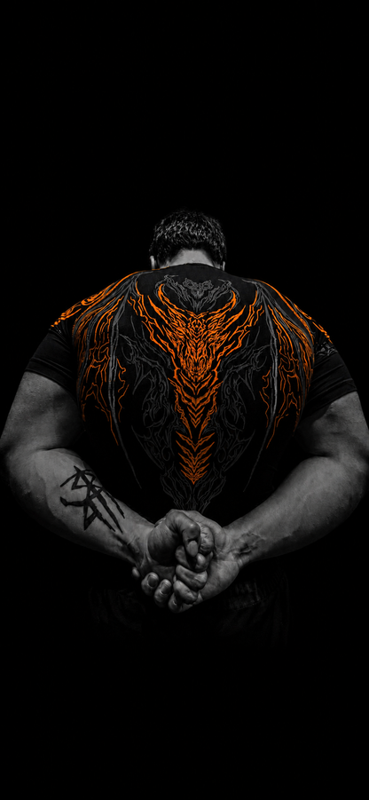 Dragon Short Sleeve Compression [INFERNO]