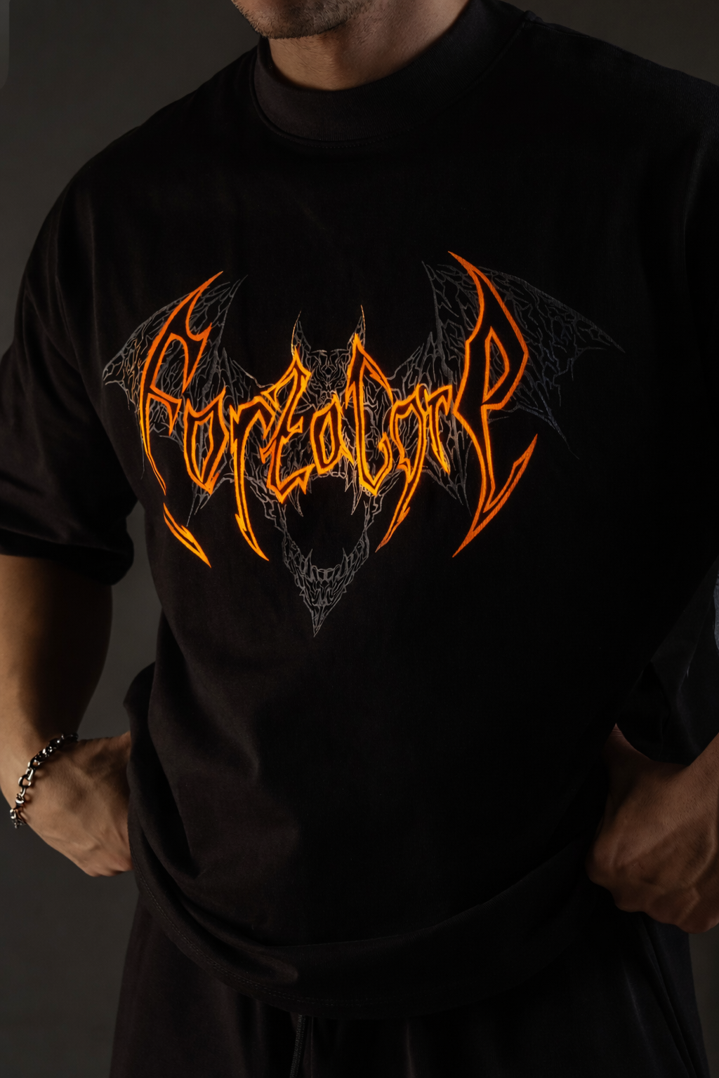 Nocturne Oversize T-Shirt INFERNO (ÖN SİPARİŞ)