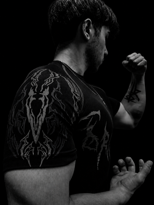 Dragon Short Sleeve Compression [DARKNESS]