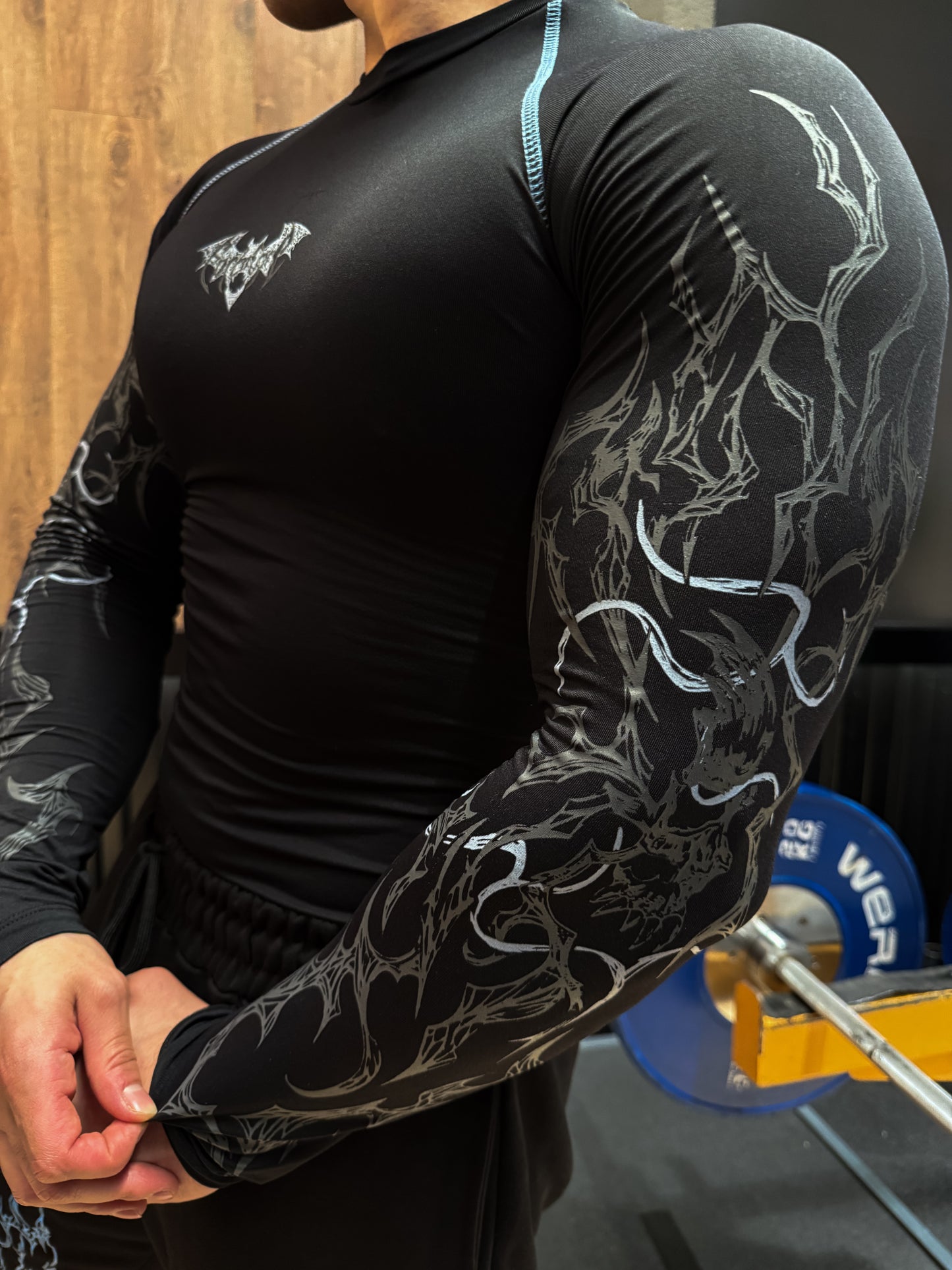 Nocturne Full Body ( uzun kollu) compression Ocean Blue