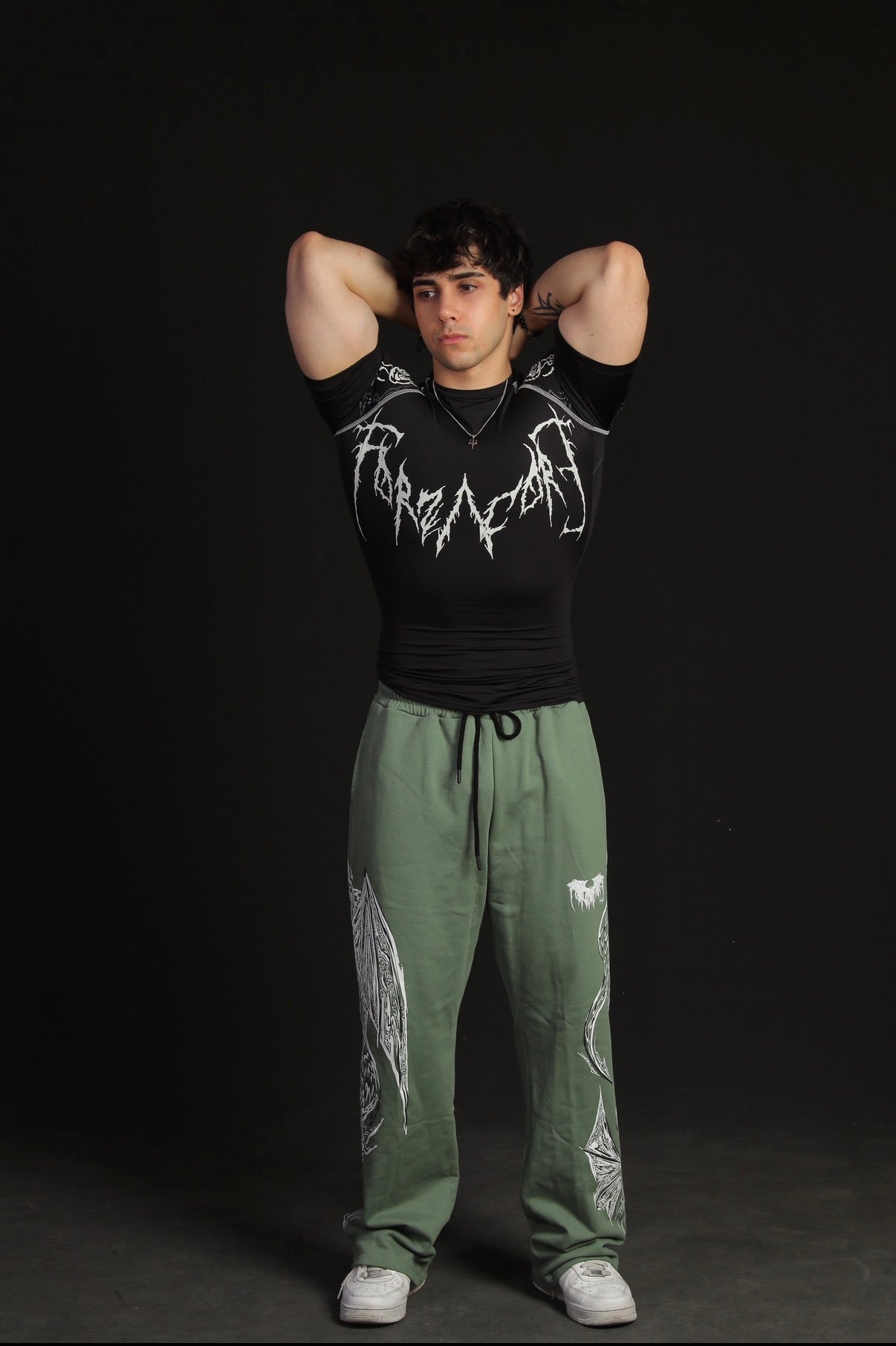 Dragon Short Sleeve Compression [PHANTOM WHITE]