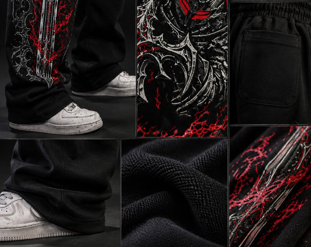 ECLIPSE BAGGY SWEATPANTS [REVENANT PURPLE]