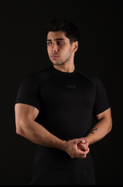 Basic Compression T-shirt Black