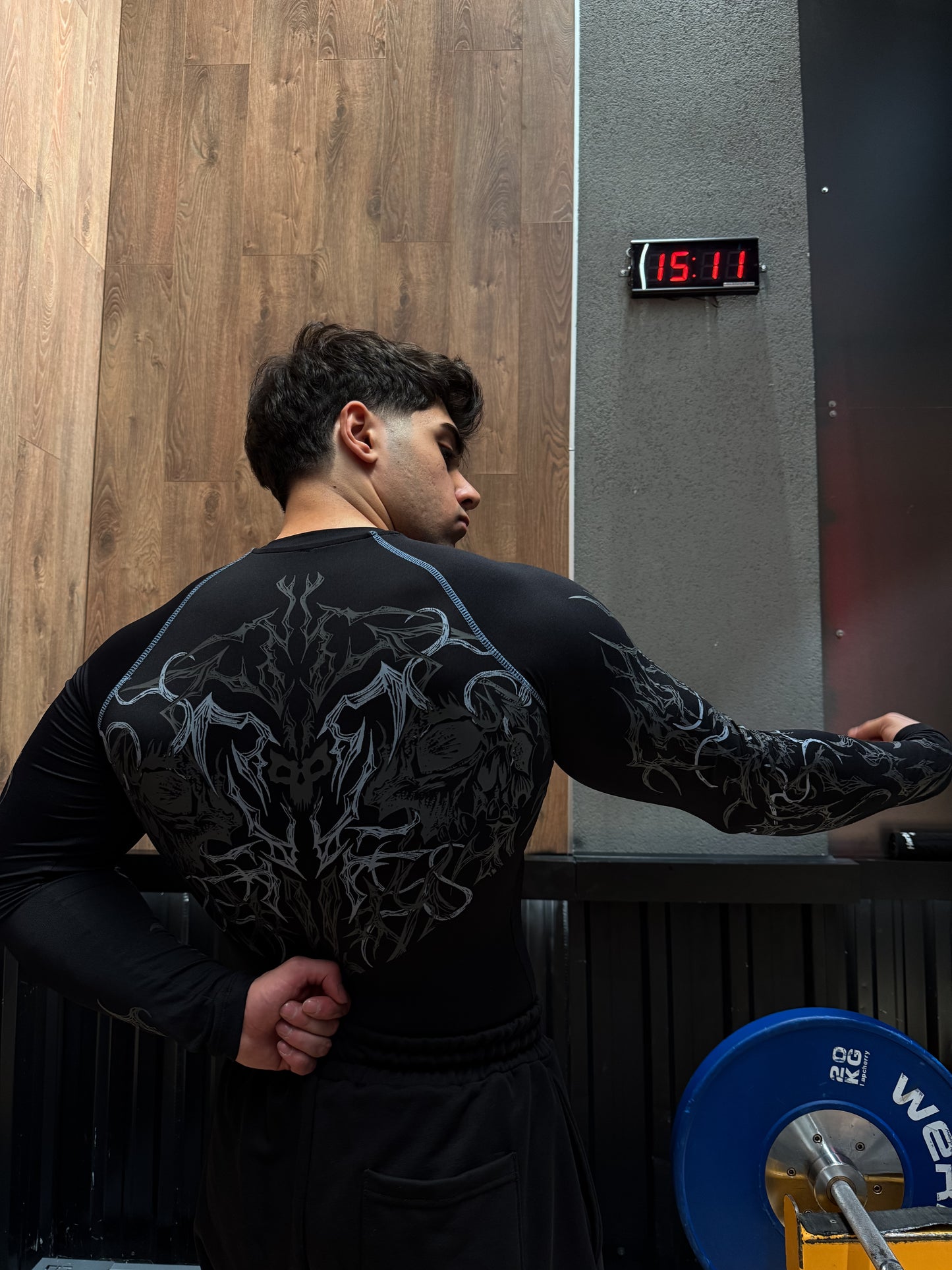 Nocturne Full Body ( uzun kollu) compression Ocean Blue