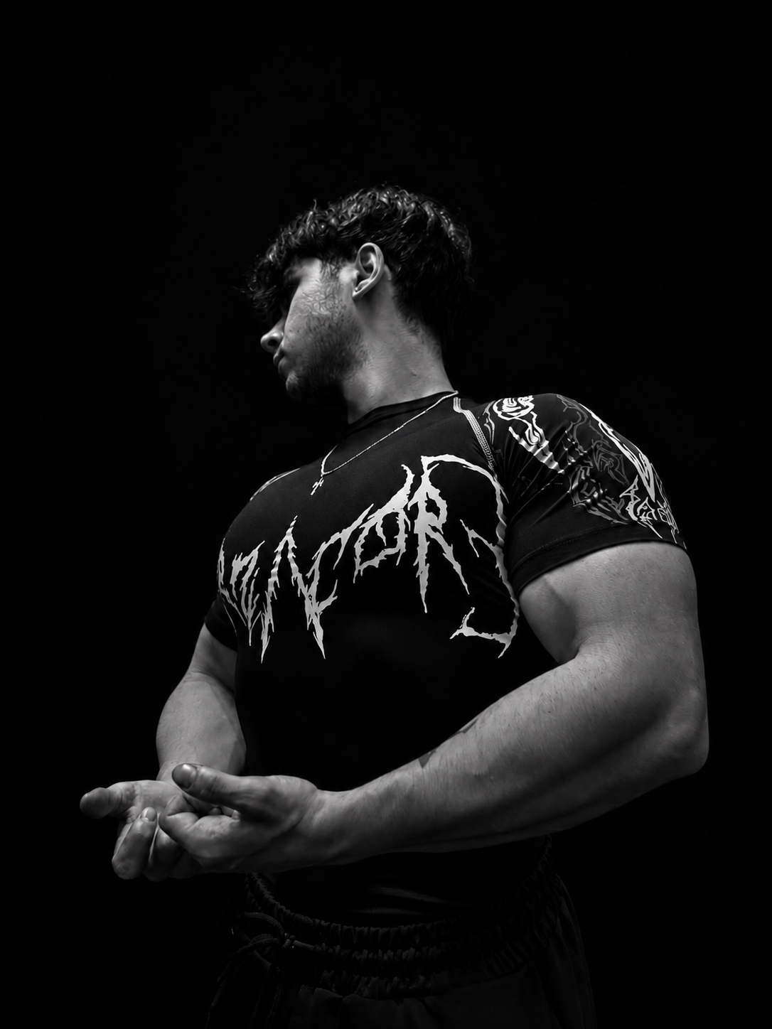 Dragon Short Sleeve Compression [PHANTOM WHITE]