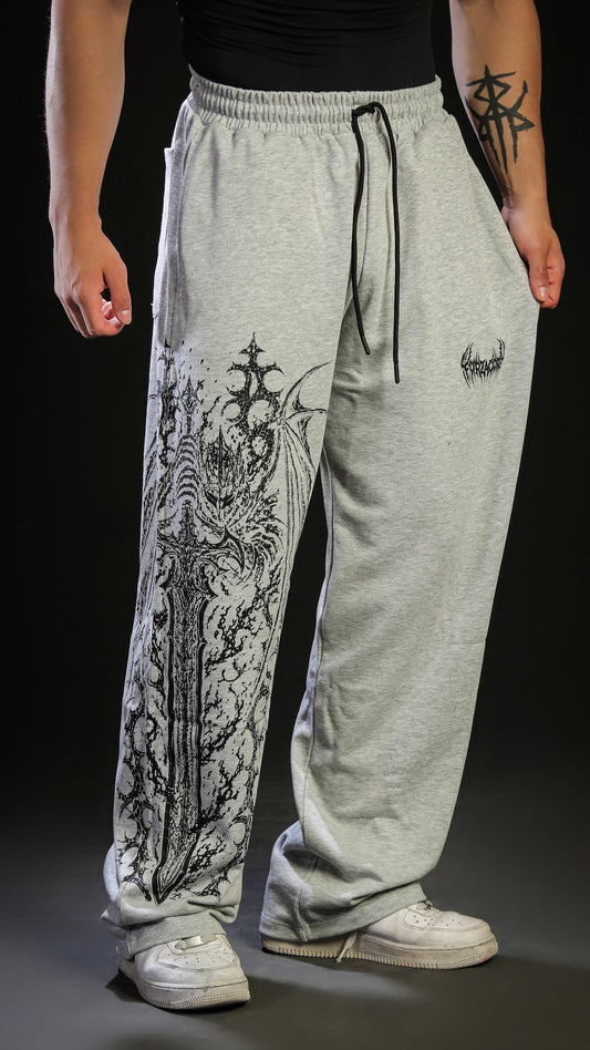 ECLIPSE™ Baggy Sweatpants  [HEATHER GREY]