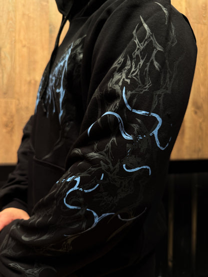 Nocturne Oversize Hoodie Ocean Blue