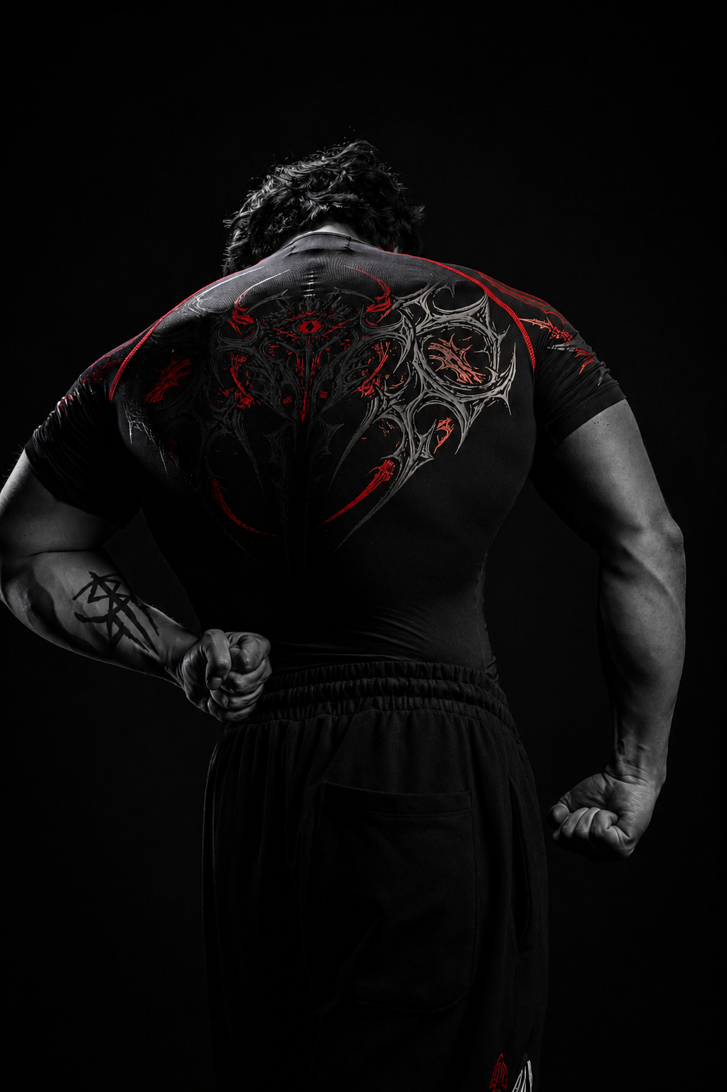 Eclipse shortsleeve Compression [CRIMSON RED]