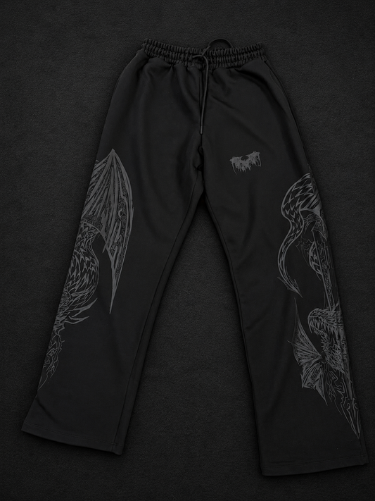 Dragon Baggy Sweatpants [DARKNESS] (ön sipariş)