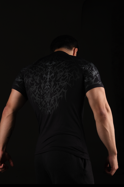 Nocturne compression Anstrasit Black T-shirt