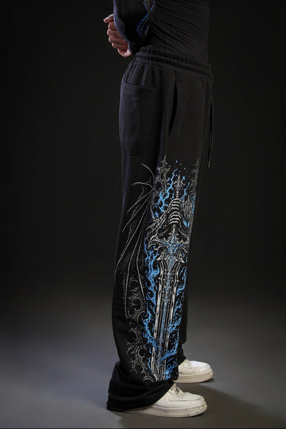 ECLIPSE BAGGY SWEATPANTS [ABYSS BLUE]