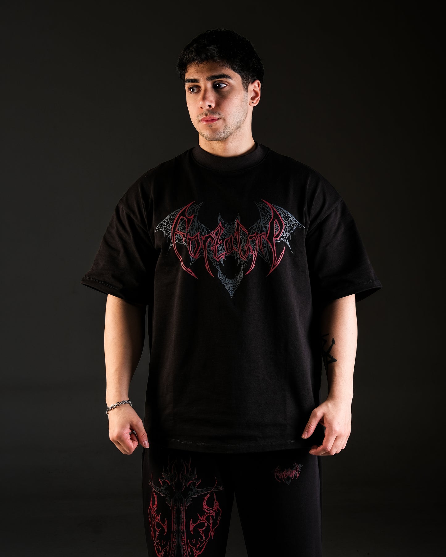 Nocturne Oversize T-Shirt Blood Red (PRE-ORDER)