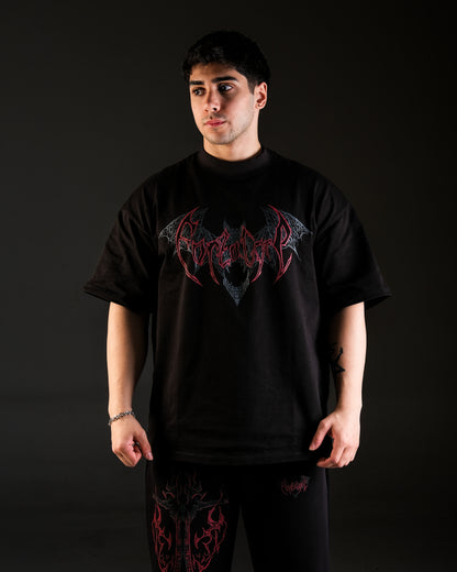 Nocturne Oversize T-Shirt Blood Red (PRE-ORDER)