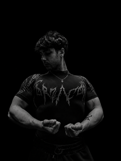 Dragon Short Sleeve Compression [DARKNESS]