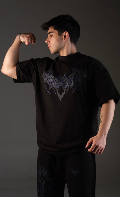 Nocturne Oversize T-Shirt Dark Purple (Ön Sipariş)