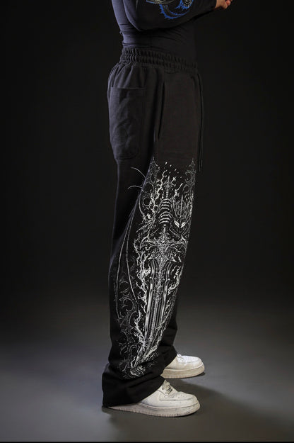 ECLIPSE BAGGY SWEATPANTS [PHANTOM WHITE]